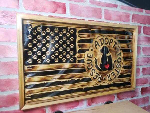 Wavy Distressed Flag - Image 3